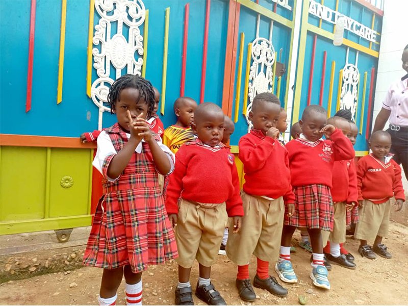 Children learning and growing at Benman School